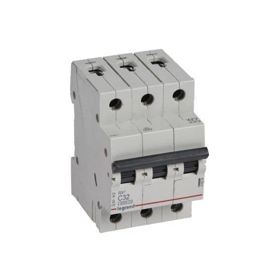 Kismegszakító RX3 3P 32A C 6kA 400V (419238)