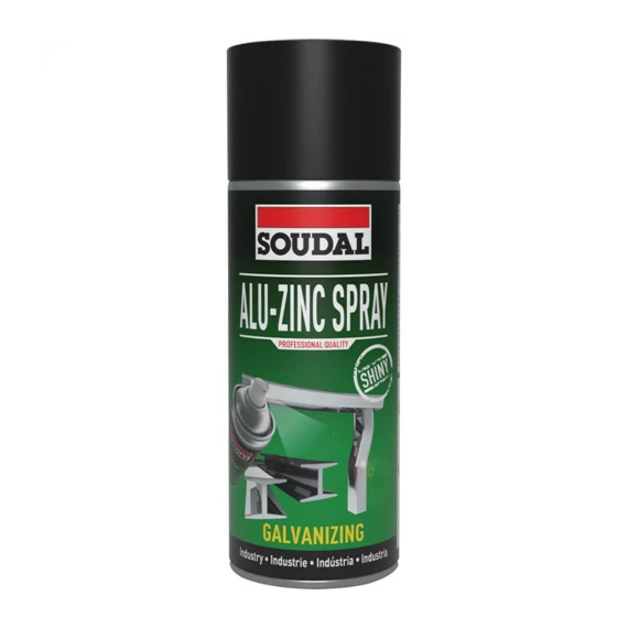 SOUDAL Alu-Cink spray magasfényű 400ml (154608)