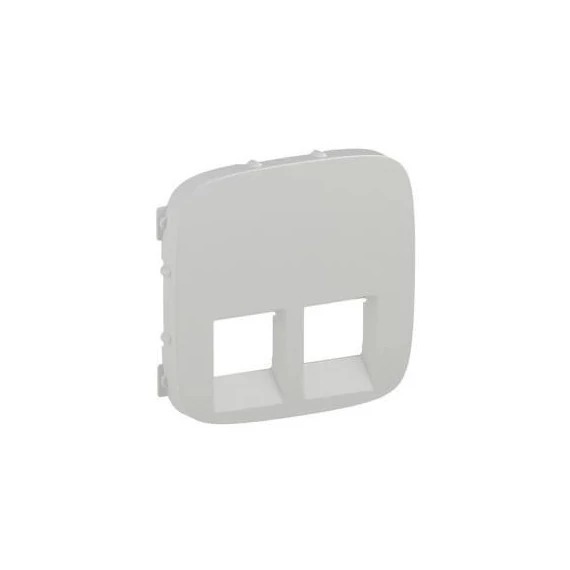 Valena Allure 2xRJ11/RJ45 csatlakozóaljzat fedlap fehér (755425)
