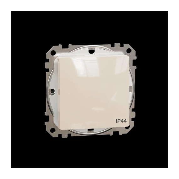 Új Sedna 106 váltókapcsoló bézs sülly. IP44 (SDD212106) 