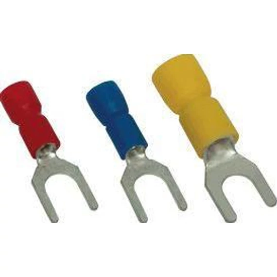 Villás saru 2,5mm2 7,2x6,3mm kék