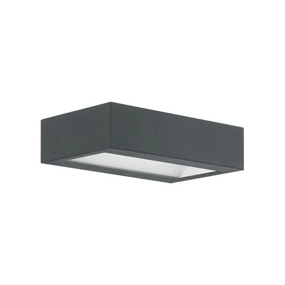 Kültéri fali LED 1x4,8W, IP44, antracit Rapina (75308)