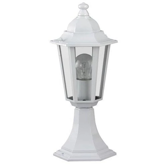 Kültéri álló lámpa talpas 40cm E27 60W fehér IP43 Velence (008205)