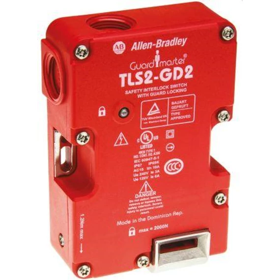 Biztonsági kapcsoló, riglis, NCx2, TLS2-GD2