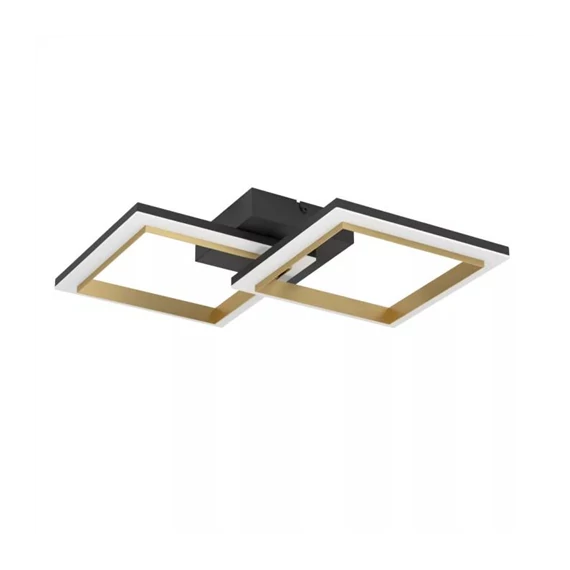 Menny. LED 18,4W 4000K 2500lm fekete/sárgaréz Calliera (901225)