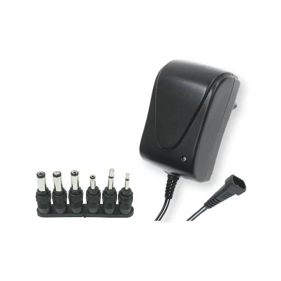Hálózati adapter 600mA, 3-12V (MW MA06)