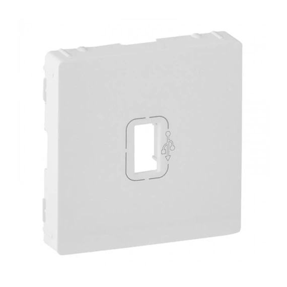 Valena Life USB adatátv. aljzat fedél  fehér (754750)