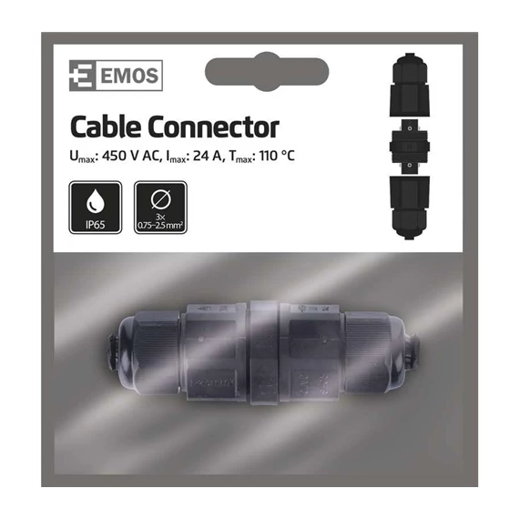 Kábelcsatlakozó IP65