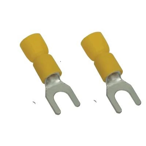 Villás saru 6mm2 8x5,3 sárga (SV5)