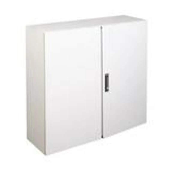 Fémszekrény szerelőlappal 1200mm 1000mmx 300mmx IP55 szürke EO EAE (EO12010030)