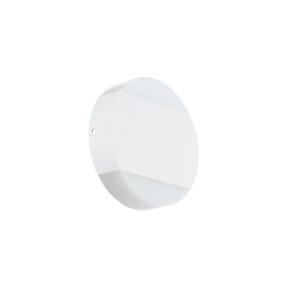Kültéri LED fali-mennyezeti lámpa 2x2,2W 3000K 500lm IP54 fehér 155mm átm. Linosa (75456)