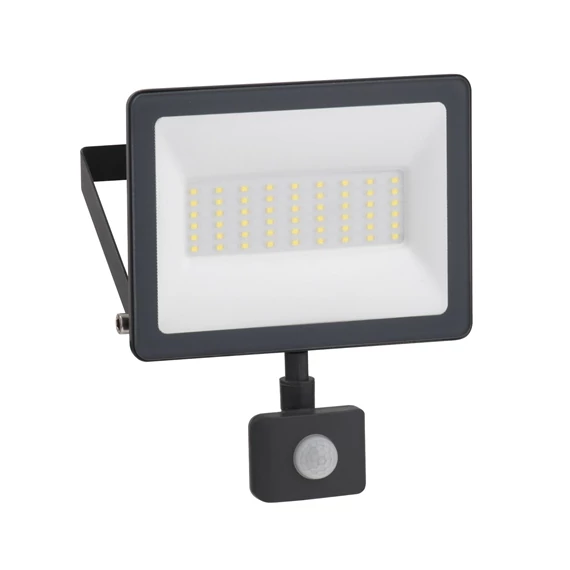 AKCIÓ!! MUREVA LED reflektor, 50W, 5000lm, 4000K, IP44, mozgásérzékelővel, 230V