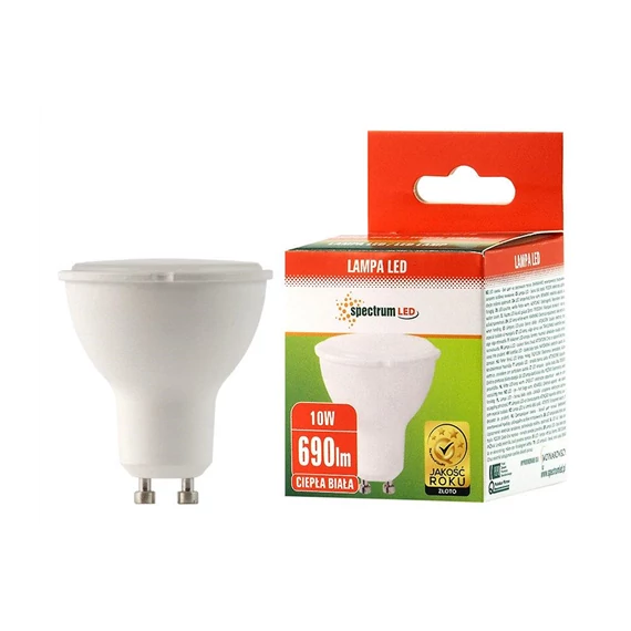 Led GU10 230V 9W WW 690lm matt búra (WOJ13256)