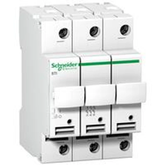 Biztosítós szakaszolókapcsoló sorolható 32A 3P 10x38mm-betét 500V 3M Acti9 STI Schneider