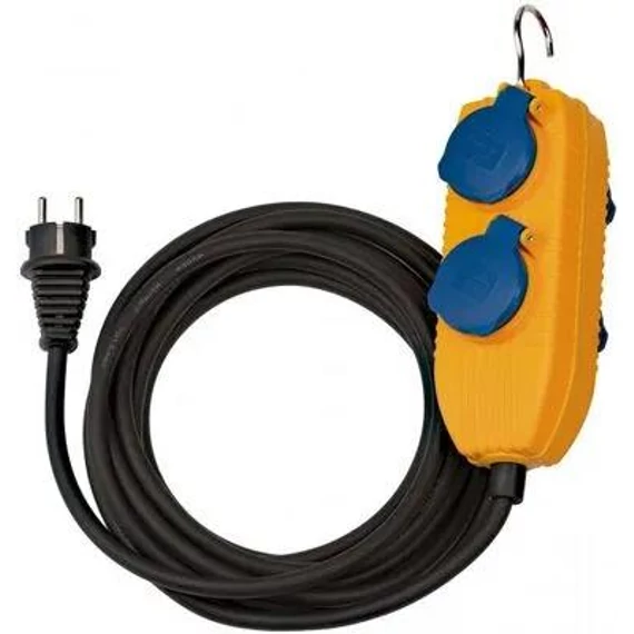 Hosszabbító 4-es5m H07RN-F 3x1.5 építkezési kábel POWERBLOCK (LE1169200010)