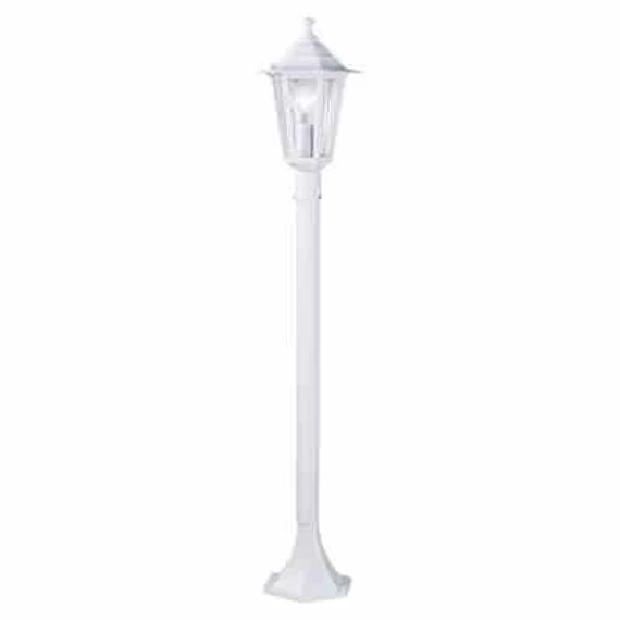 Állólámpa kültéri fehér 110cm 60W E27  IP44 Dortmund (321014)