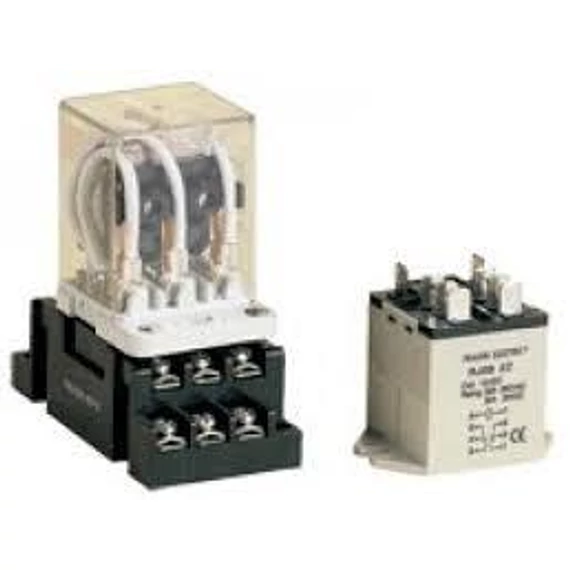 Relé 40A 240V AC 3 váltó RJ11-240A (RJ11-240AC)