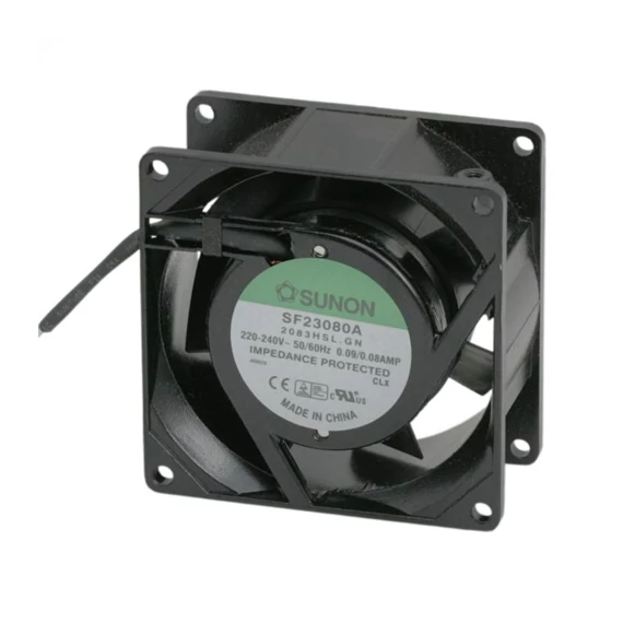 Ventilátor 80x80x38mm szekr. 220-240V (55014)