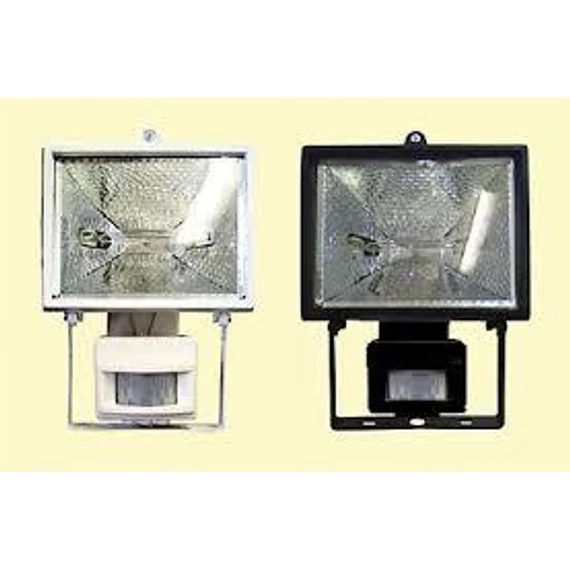 Reflektor 500W +mozgérz fekete-fehér