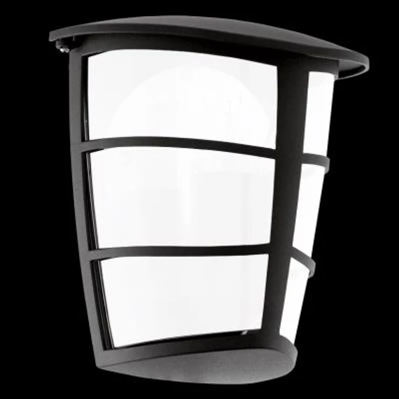 Kültéri LED fali Gx53 7W fekete IP44 Aloria (93517)