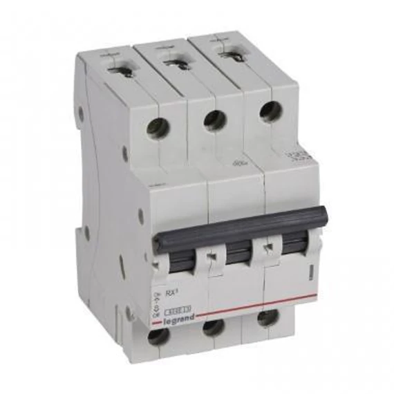 Kismegszakító RX3 3P 50A C 6kA 400V (419240)
