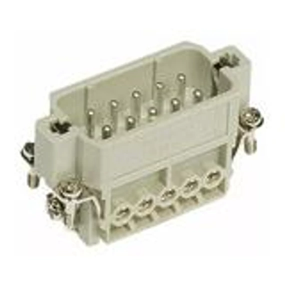 Harting csatl. betét apa 10P (09 20 010 2612)
