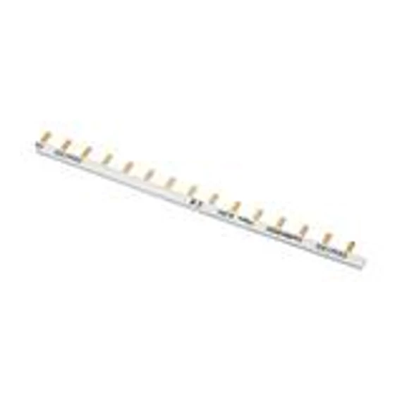 Fésűs sín 1F 1P 63A 1000mm szigetelt 56-készülék csapos 90AM GEWISS (GW96988)