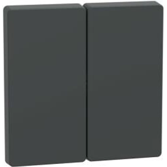 MERTEN 2-es billentyű, System-M, fekete (MEG3400-0403)