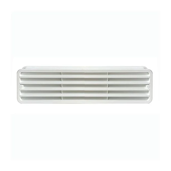Szellőzőrács 316x83mm műa. fehér (3364600) 