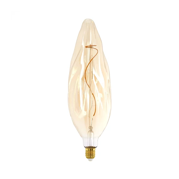 LED izzó E27 CF117 4W 2100K 270lm amber (110279)