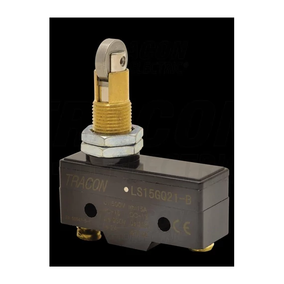 Végálláskapcs.kétírány(old).görgős 1×CO, 2A/230V AC, 90°, IP00 (LS15GQ21-B)