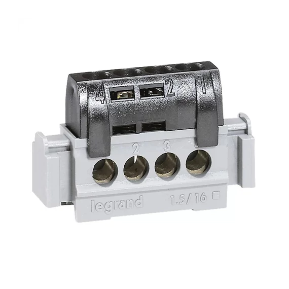 Sorkapocs LEXIC 47mm 4x1,5-6mm2, fekete