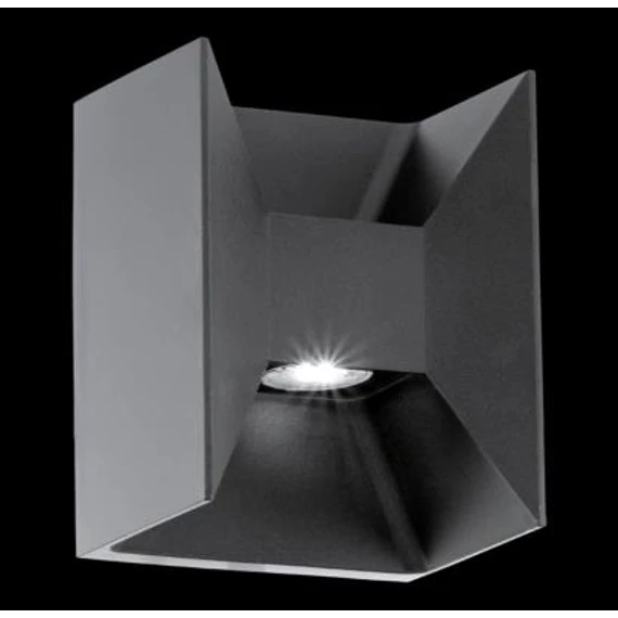 Kültéri fali LED 2x2,5W IP44 alu,antracit  Morino