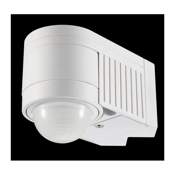 Mozgásérzékelő fali,sarokelemmel fehér 360°,1-12 m,IP44 (TMB-118)