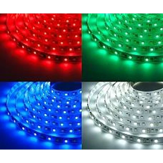 Led szalag 9,6W piros,12V 120led/fm IP20 (SL-3528WN120/piros)(LED10705)