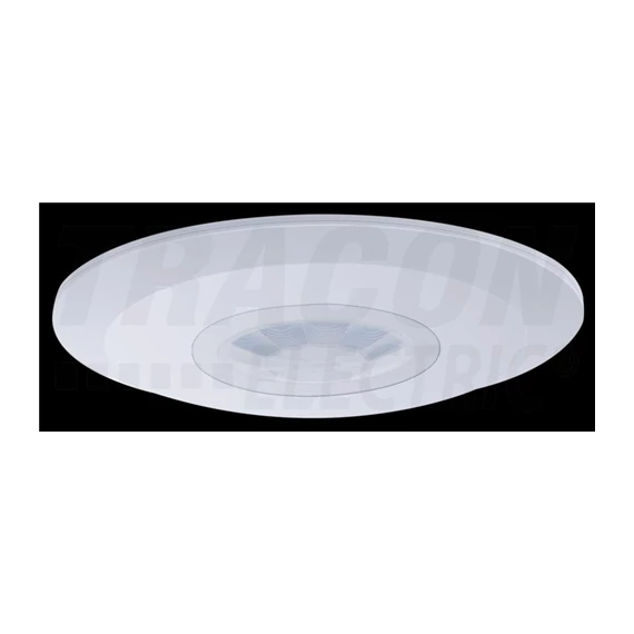 Mozgásérzékelő mennyezetre, lapos, fehér 360° 2000W  IP20 6m (TMB-011L)