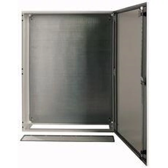 EATON acél szekrény fali sorolható szerelőlappal 1000x800x300mm IP66 szürke CS-108/300 EATON (111715)