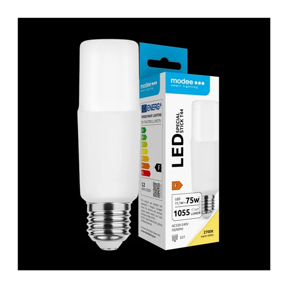 LED izzó Modee Lighting LED Special Stick T44 11,1W E27 270° 2700K (1055 lumen)(ML-T442700K11,1WE27) 
