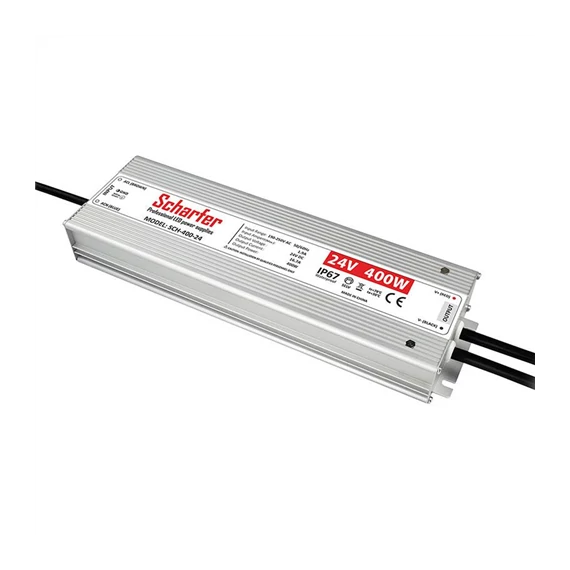 LED tápegység 400W 24V IP67 Scharfer (SCH-400-24)