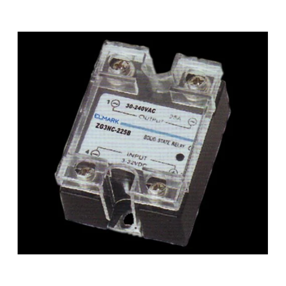 Szilárdtest relé 1 fázis 3-32V DC  25A  ZG3NC  SSR (57725)