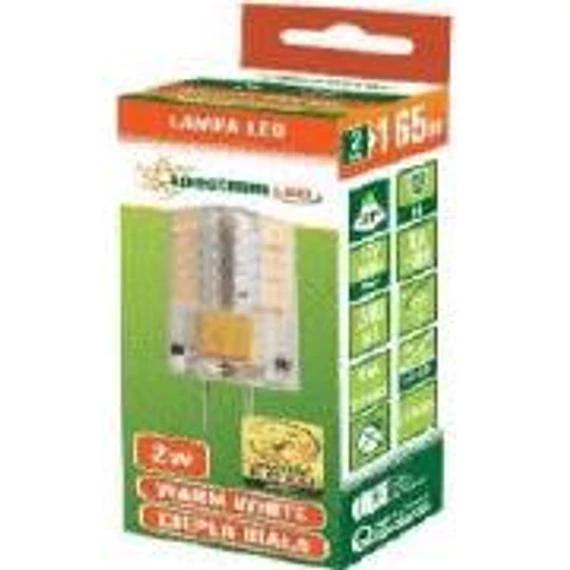 Led G4 szilikonos kapszula 12V 2W WW 
