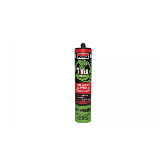 SOUDAL T-Rex Nehéz anyagok szerelőragasztó 350g (157454)