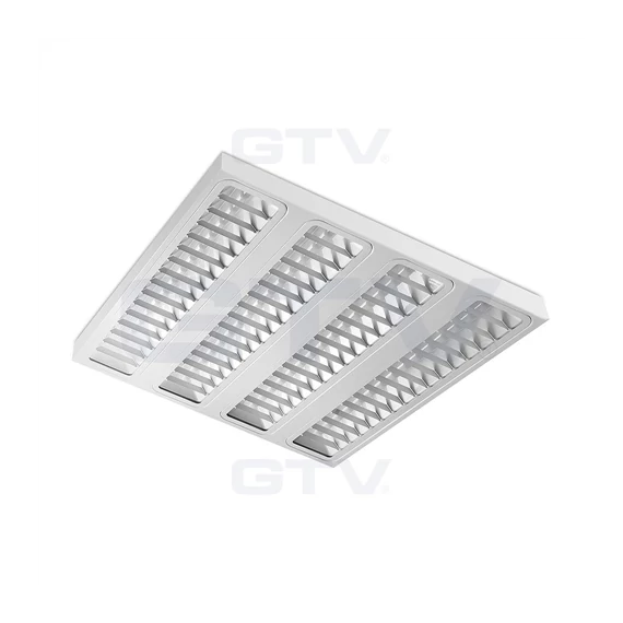 Armatúra ledes 50W IP20 4000K 5500lm falon kívüli 4x18W kiváltója (GTV-LD-RO4060N-50)