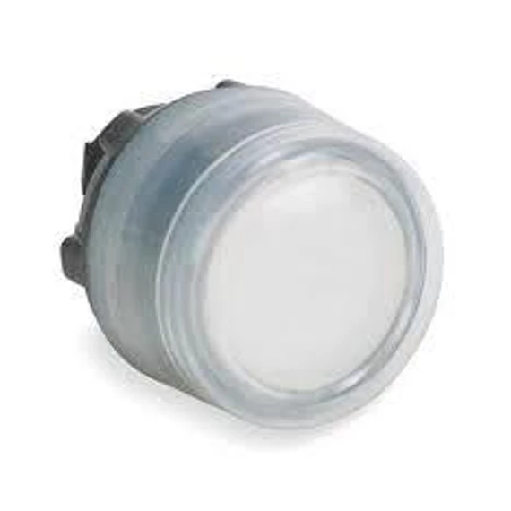 ZB5-AW513 Nyomógombfej világító LED fehér gumisapkával (ZB5-AW513)