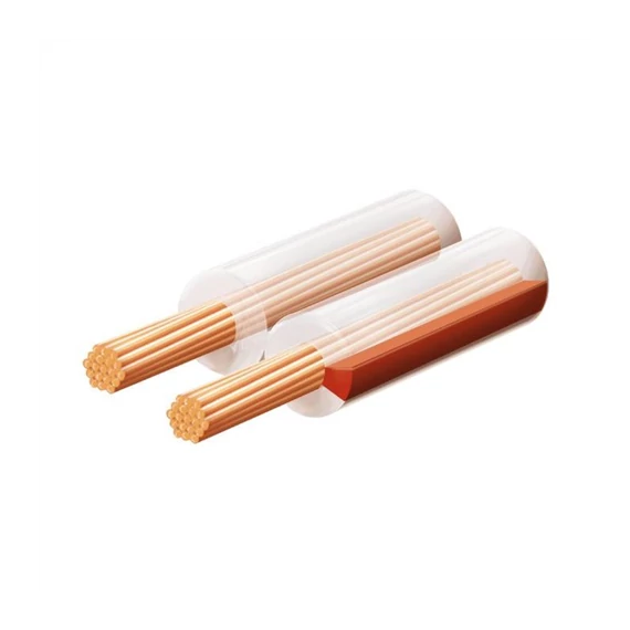 Hangszóró vezeték 2x1mm2 oxigénmentes réz 100m/tek.(KL1T)