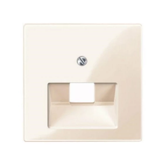 Merten System D 1xRJ45 fedlap krém (466444)