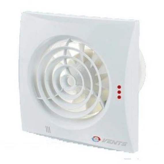 Ventilátor 100-as 7,5W 25dBA csendes páraérz. időzítő