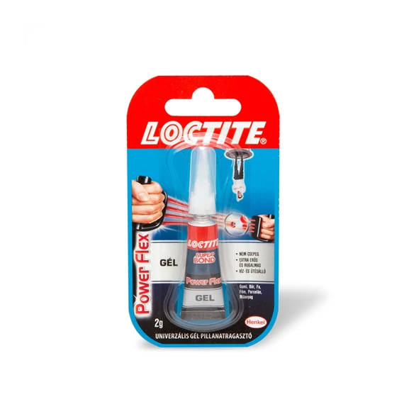 Ragasztó pillanat Super Bond gél Loctite 2g (Power Flex)(PHRLO02-225007)(H1409565)(8912950)