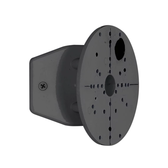 Kültéri lámpához sarokkiképzés fekete 112mm átm. (88153)