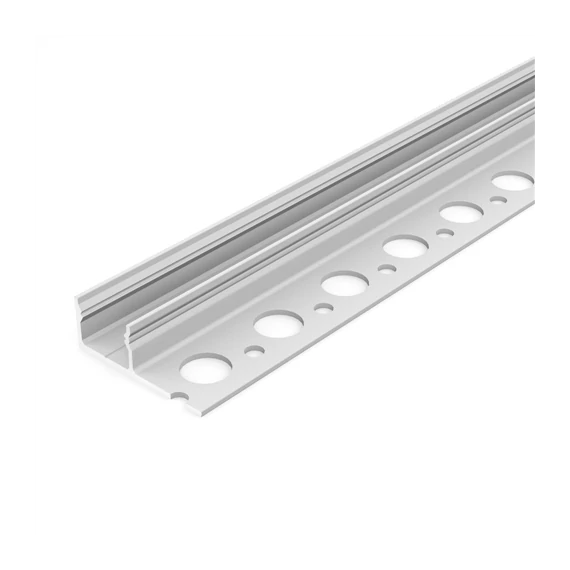 Led szalaghoz alu profil UNI-TILE12 PLUS 180° csempéhez 2m/szál